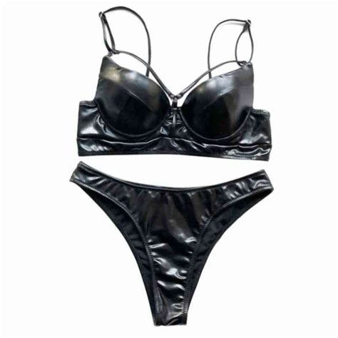 bikini de latex|latex bikini swimwear.